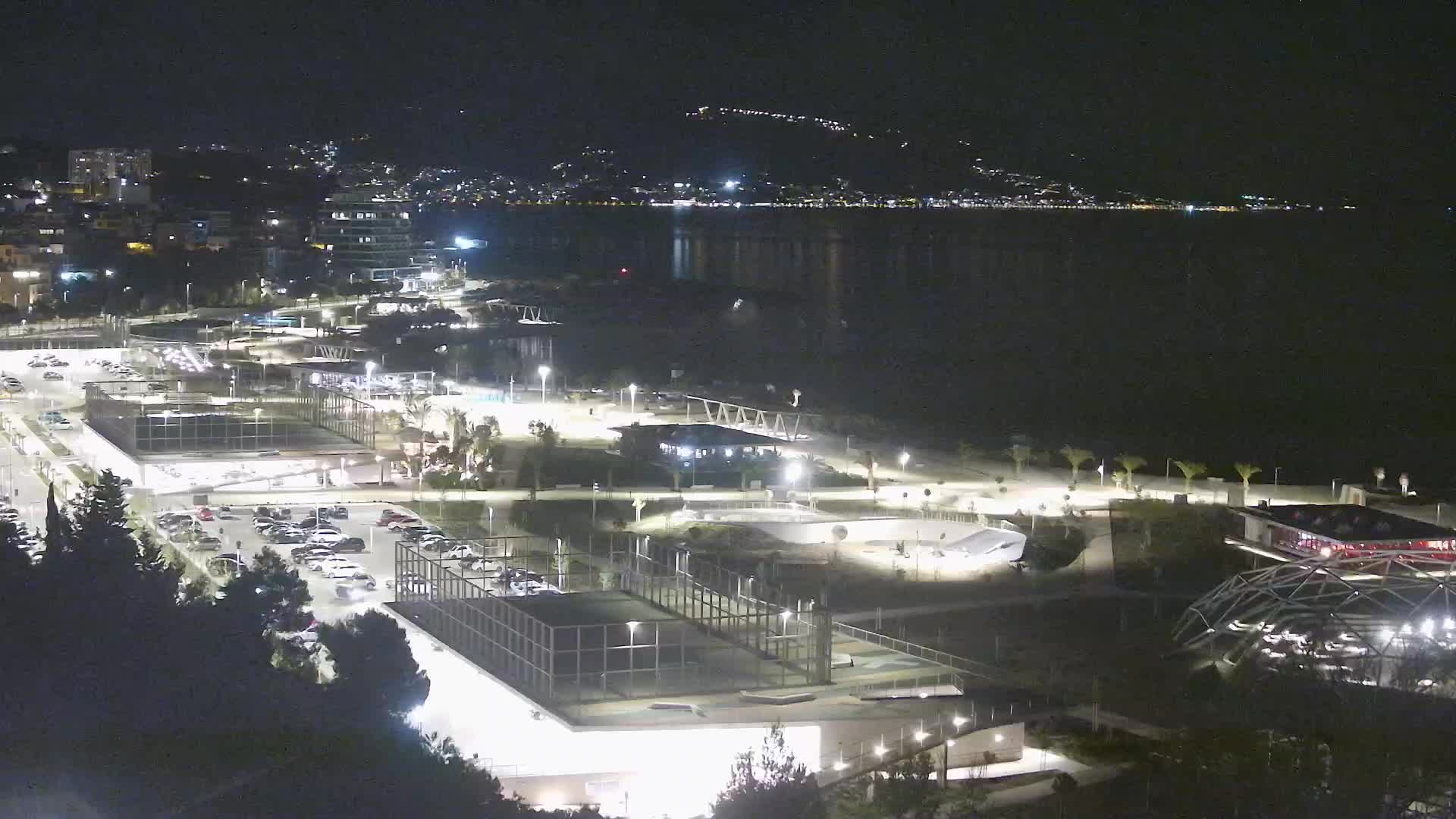 Plage Žnjan et installations sportives – Split