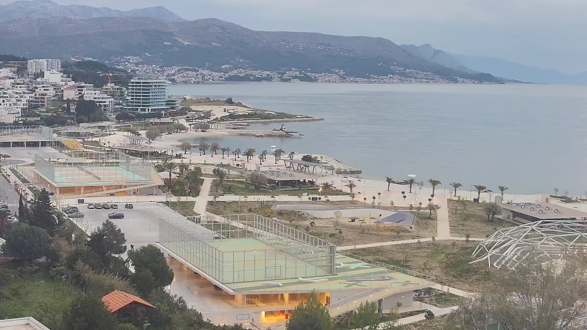 Playa Žnjan e instalaciones deportivas – Split