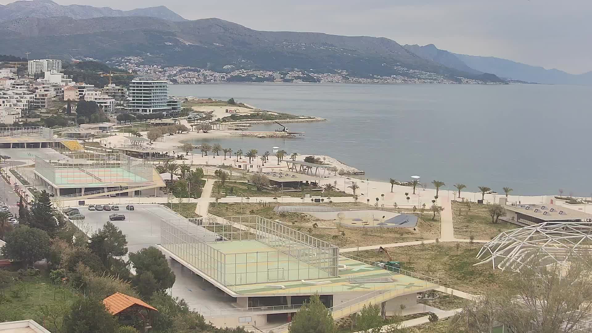 Playa Žnjan e instalaciones deportivas – Split