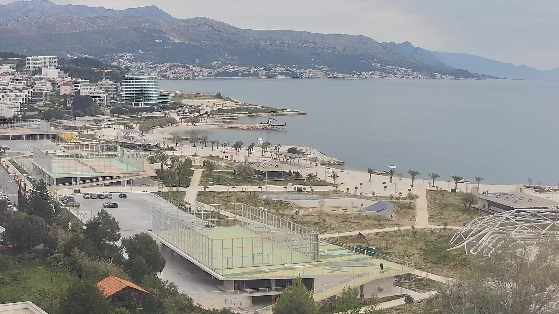 Spiaggia di Žnjan e impianti sportivi – Spalato