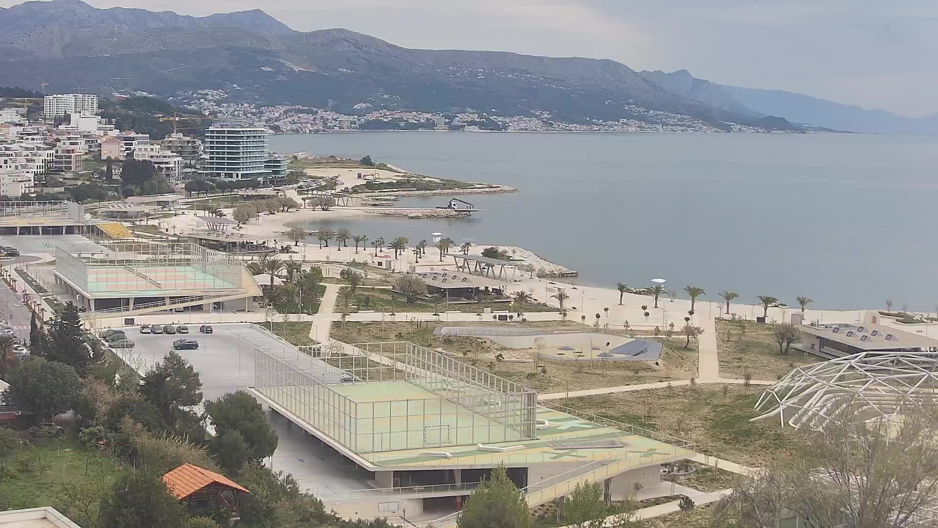 Plage Žnjan et installations sportives – Split