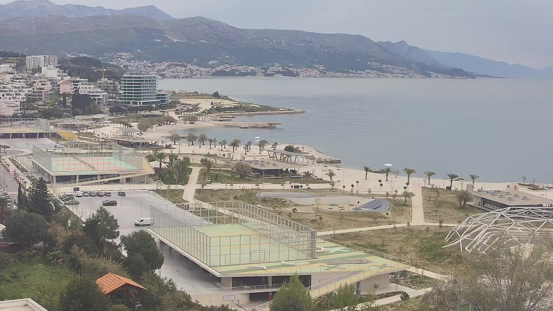 Plage Žnjan et installations sportives – Split