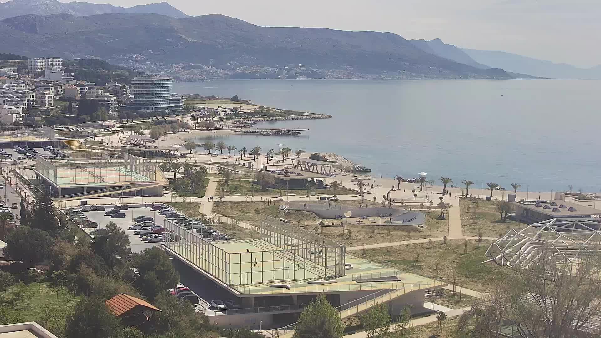 Playa Žnjan e instalaciones deportivas – Split