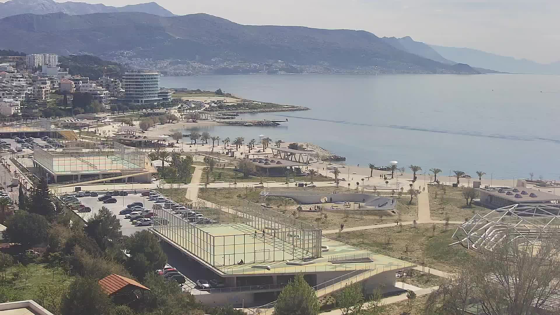 Plage Žnjan et installations sportives – Split