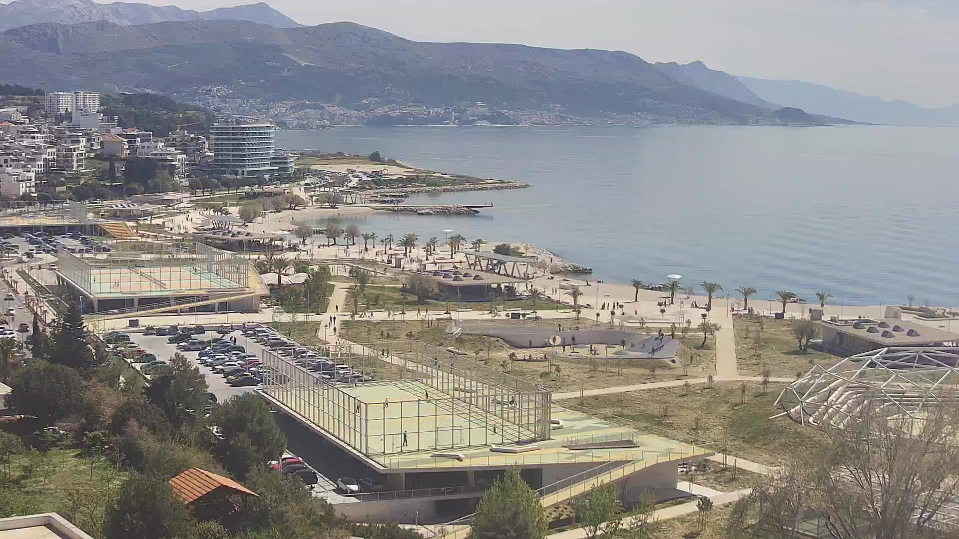 Spiaggia di Žnjan e impianti sportivi – Spalato