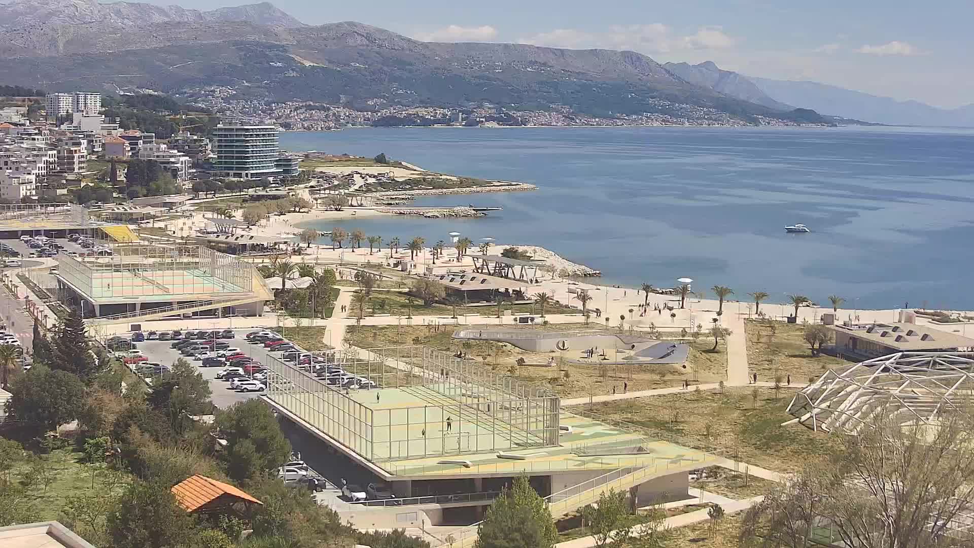 Spiaggia di Žnjan e impianti sportivi – Spalato