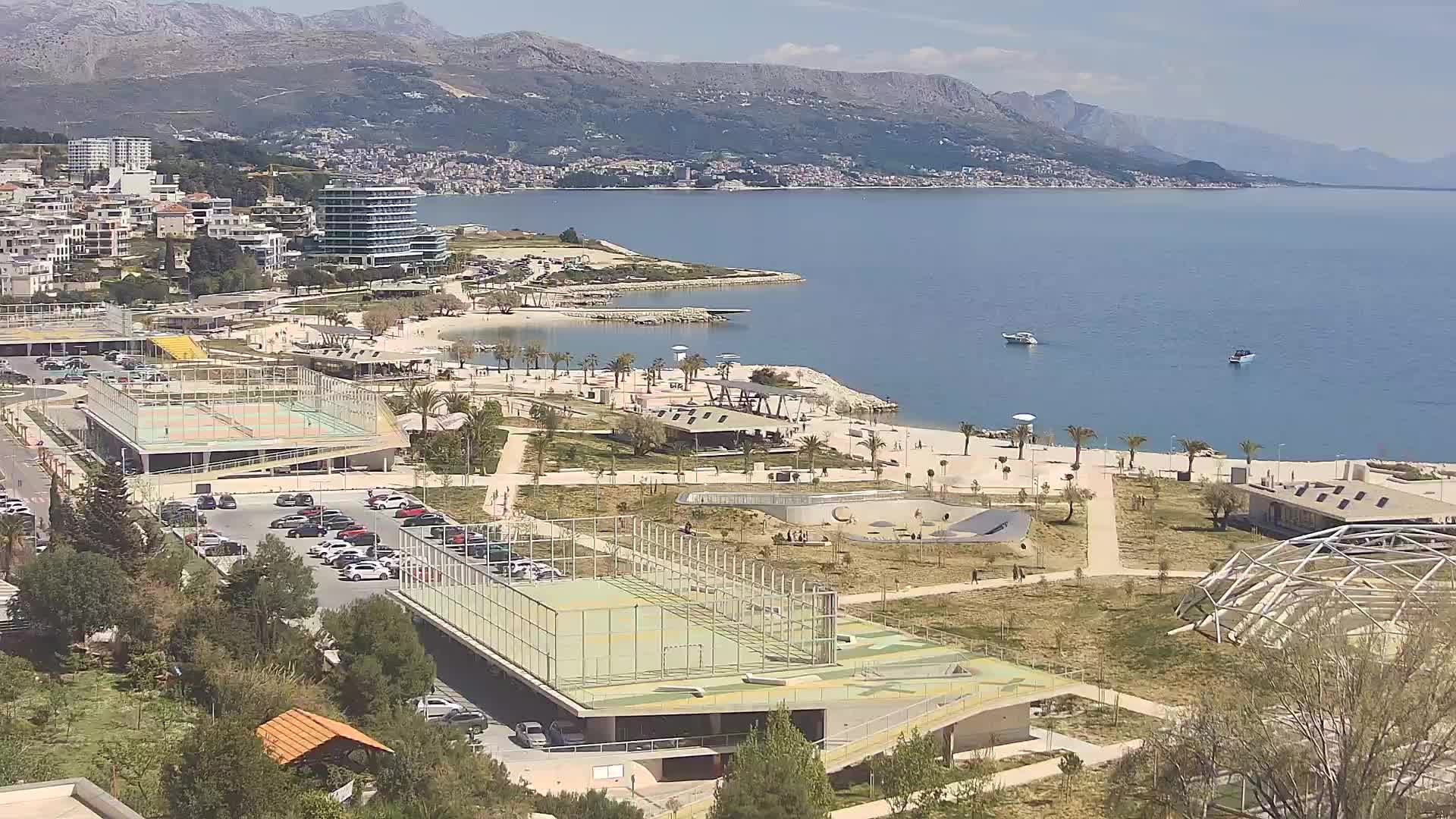 Plage Žnjan et installations sportives – Split
