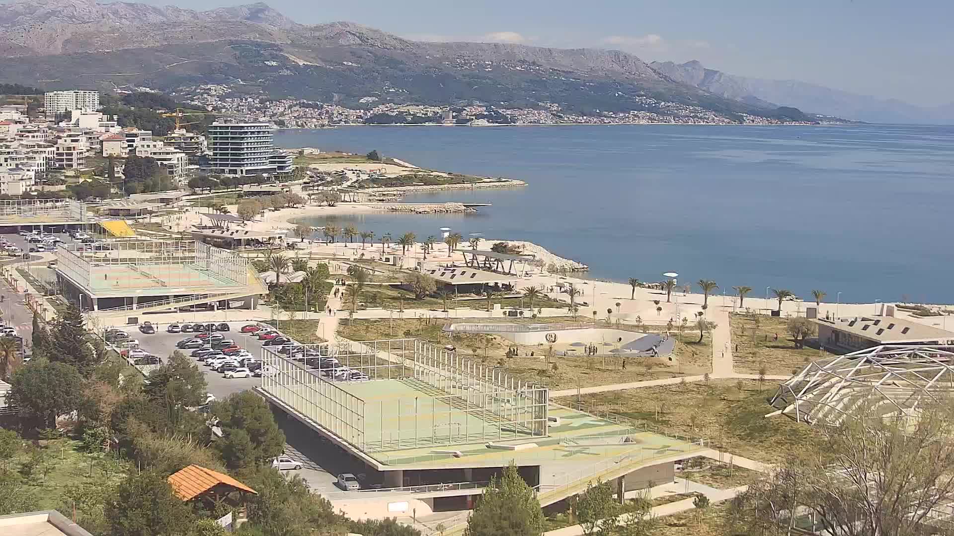 Plaža Žnjan in športni objekti – Split