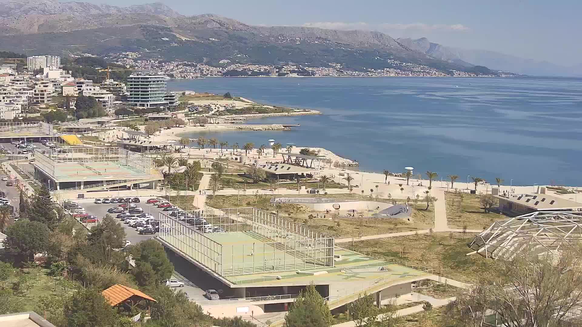 Playa Žnjan e instalaciones deportivas – Split