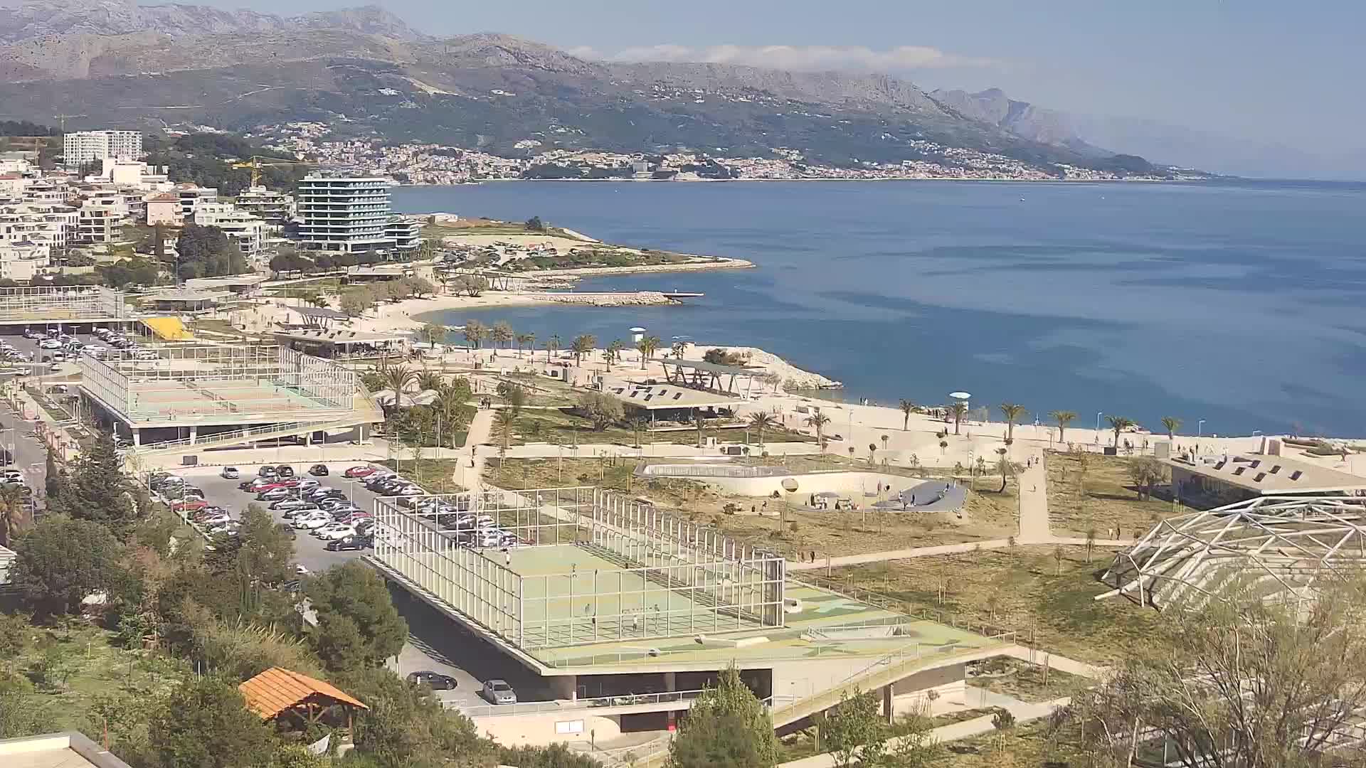 Playa Žnjan e instalaciones deportivas – Split