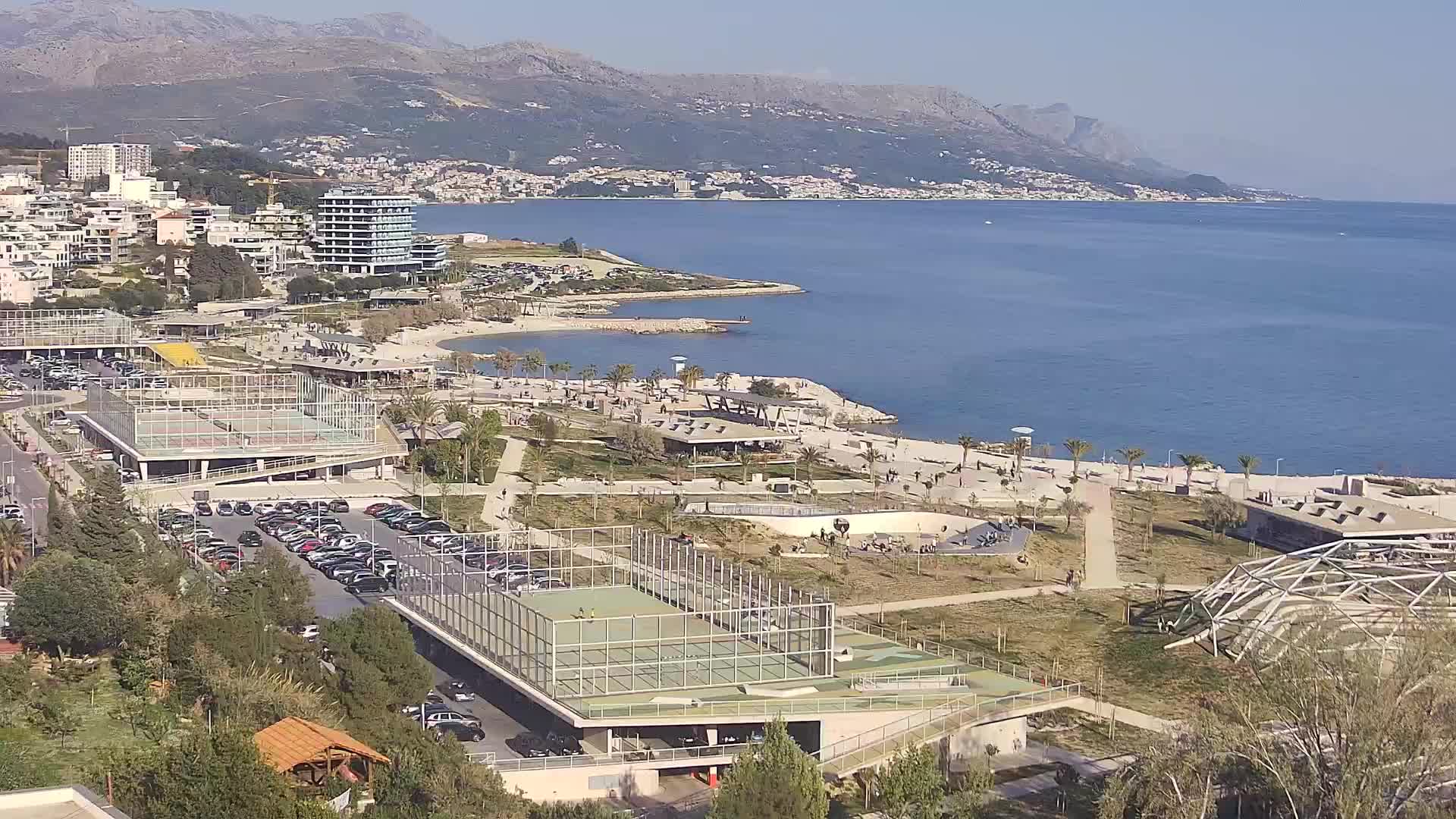 Spiaggia di Žnjan e impianti sportivi – Spalato
