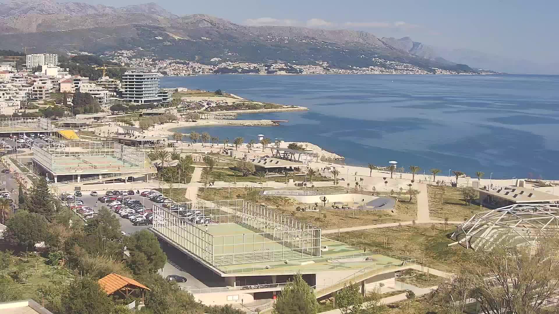 Plaža Žnjan in športni objekti – Split