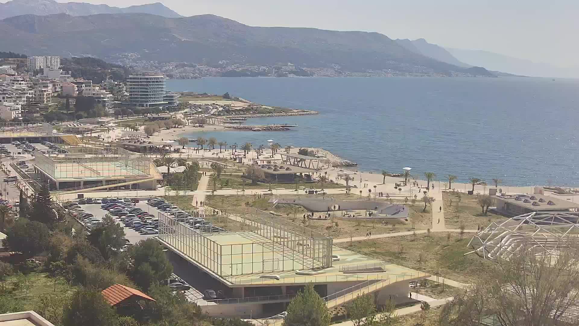 Plage Žnjan et installations sportives – Split