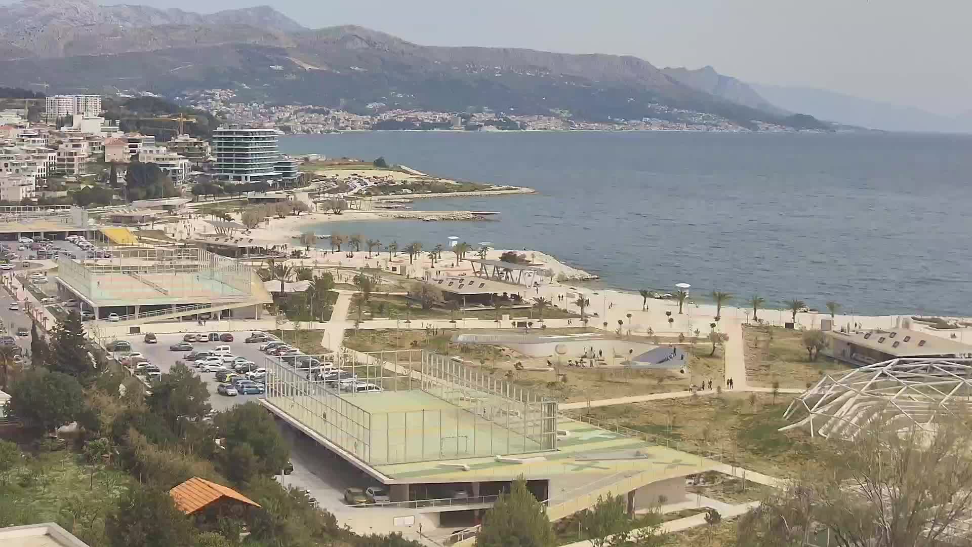 Plage Žnjan et installations sportives – Split