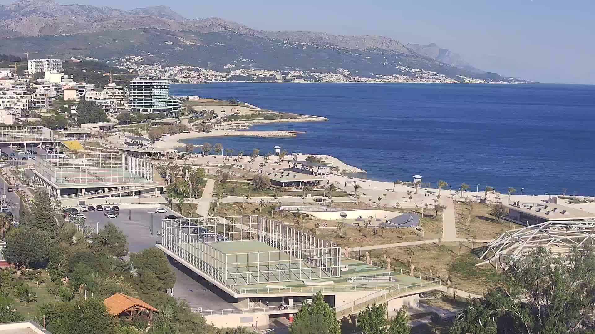 Plage Žnjan et installations sportives – Split