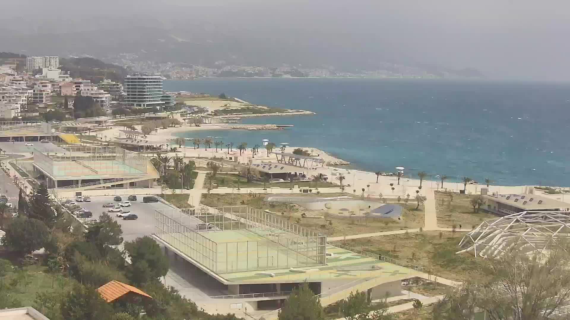 Playa Žnjan e instalaciones deportivas – Split