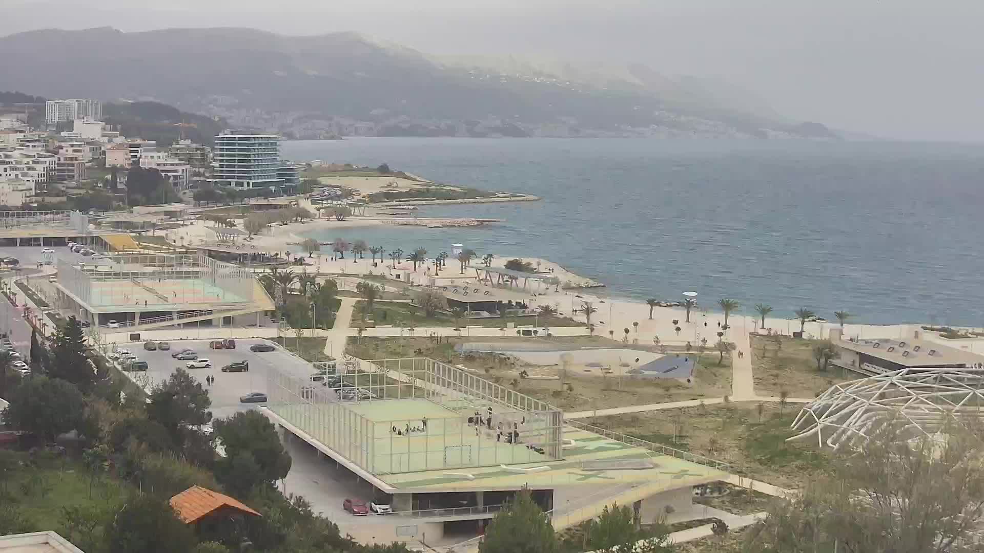 Playa Žnjan e instalaciones deportivas – Split