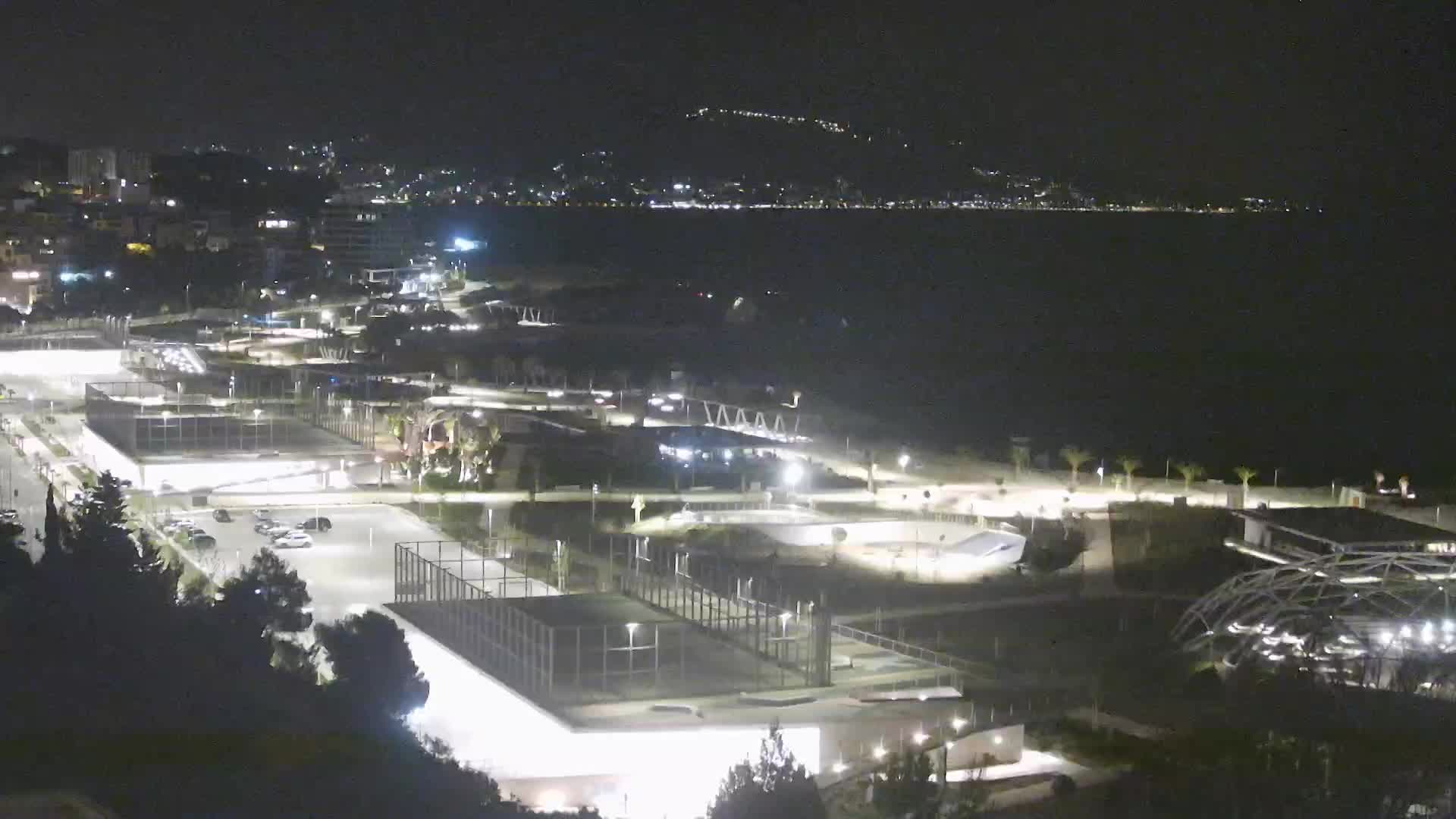 Plage Žnjan et installations sportives – Split