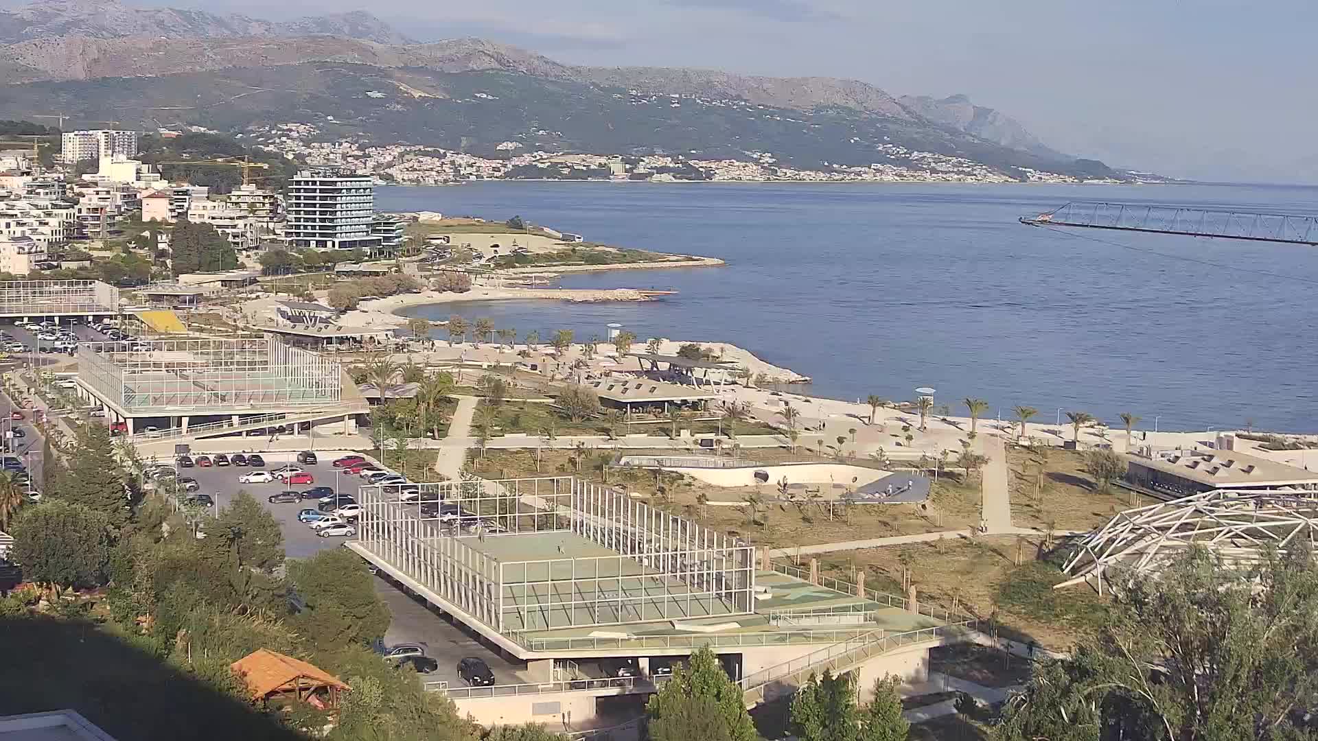 Plage Žnjan et installations sportives – Split