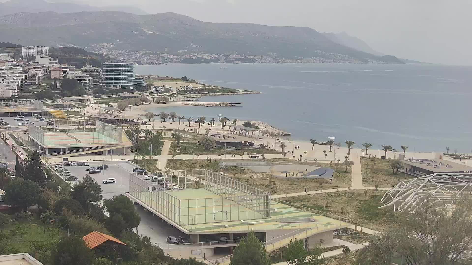 Plage Žnjan et installations sportives – Split