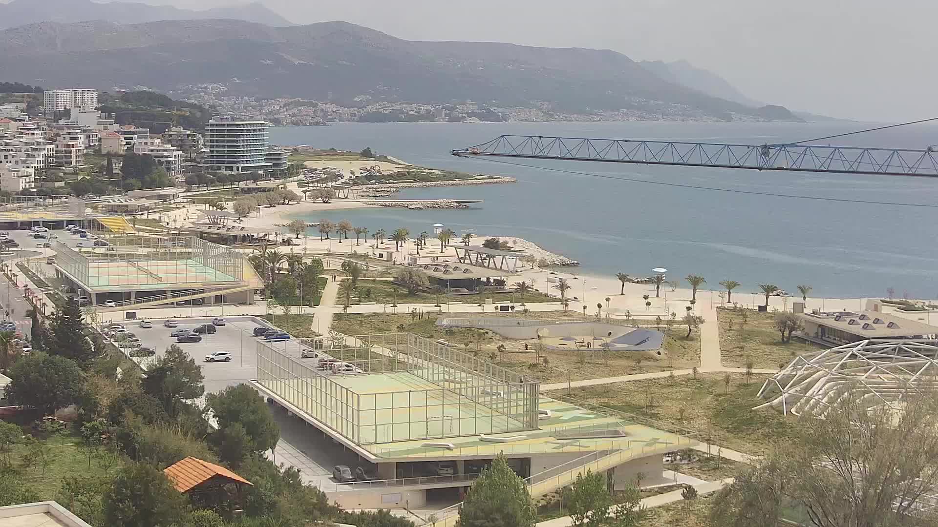 Playa Žnjan e instalaciones deportivas – Split