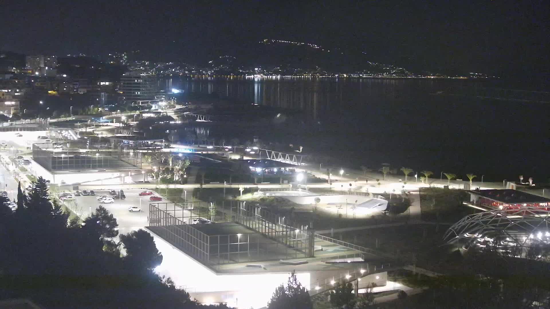 Plage Žnjan et installations sportives – Split