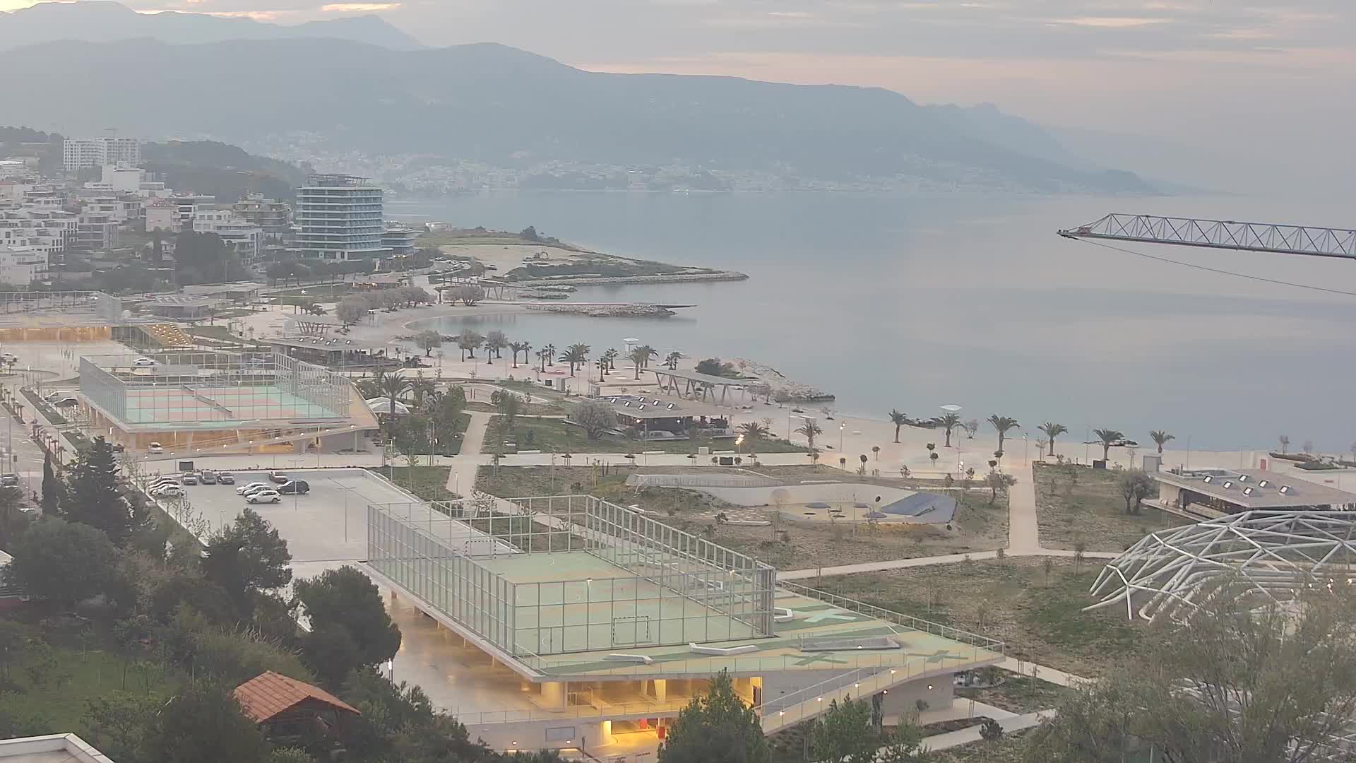 Plaža Žnjan in športni objekti – Split