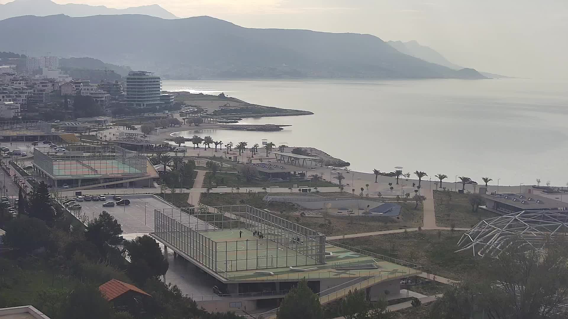 Plage Žnjan et installations sportives – Split