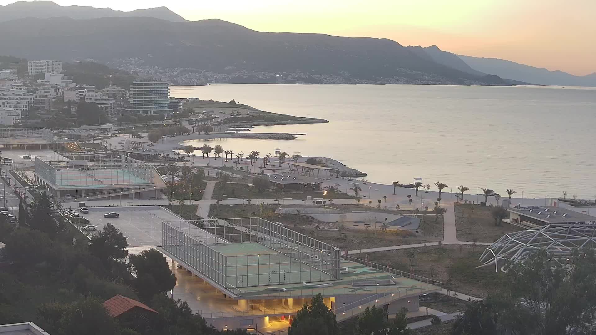 Plage Žnjan et installations sportives – Split