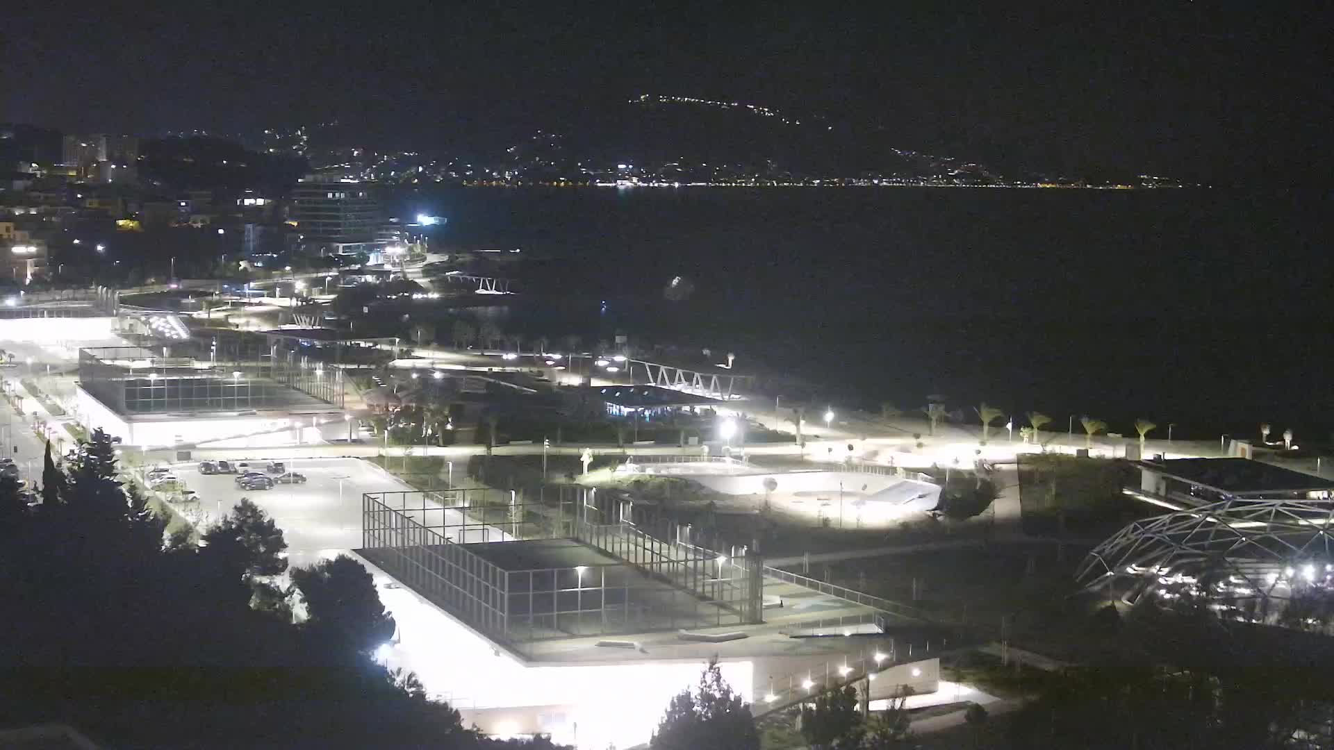 Plaža Žnjan in športni objekti – Split