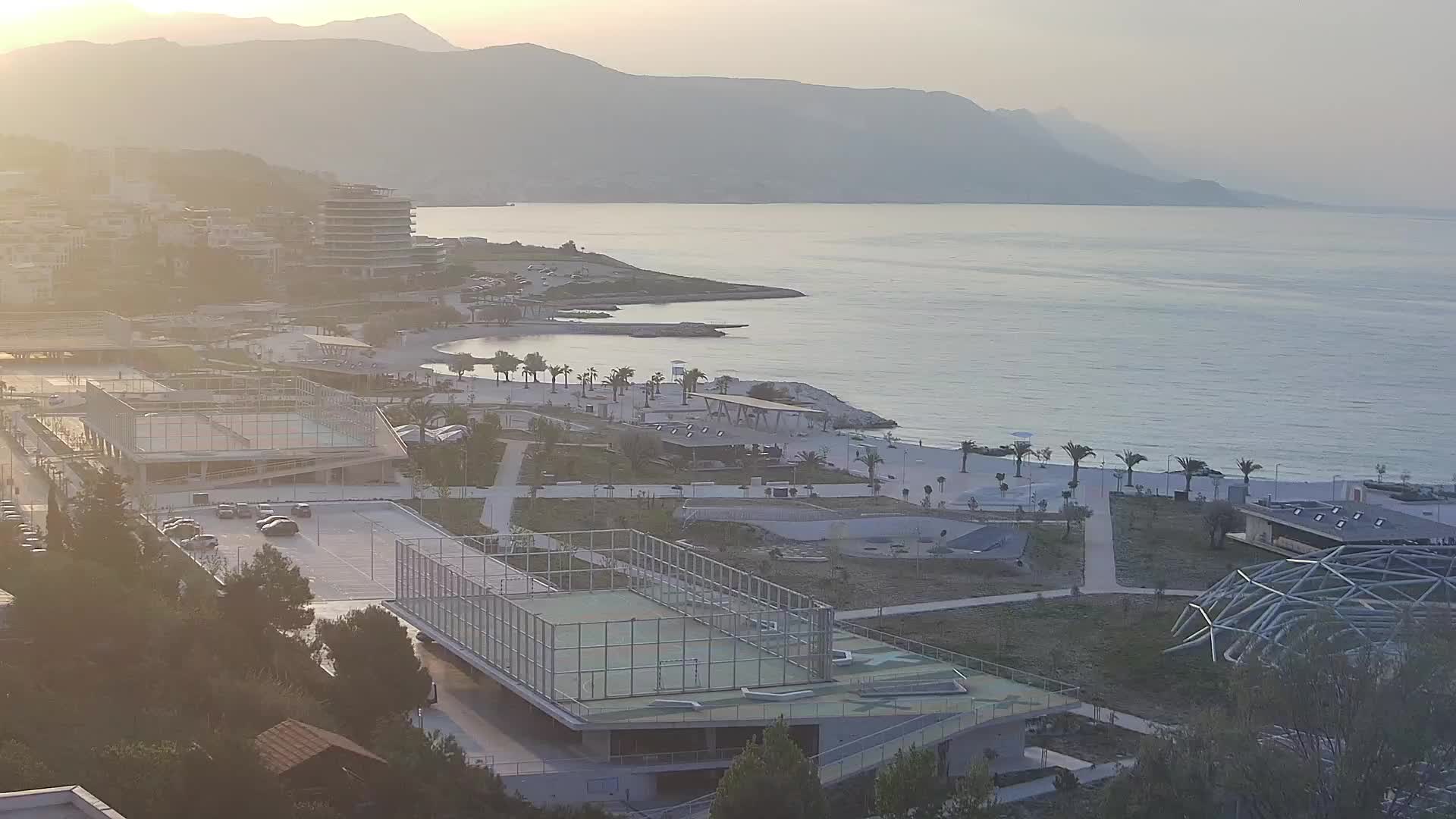Plage Žnjan et installations sportives – Split