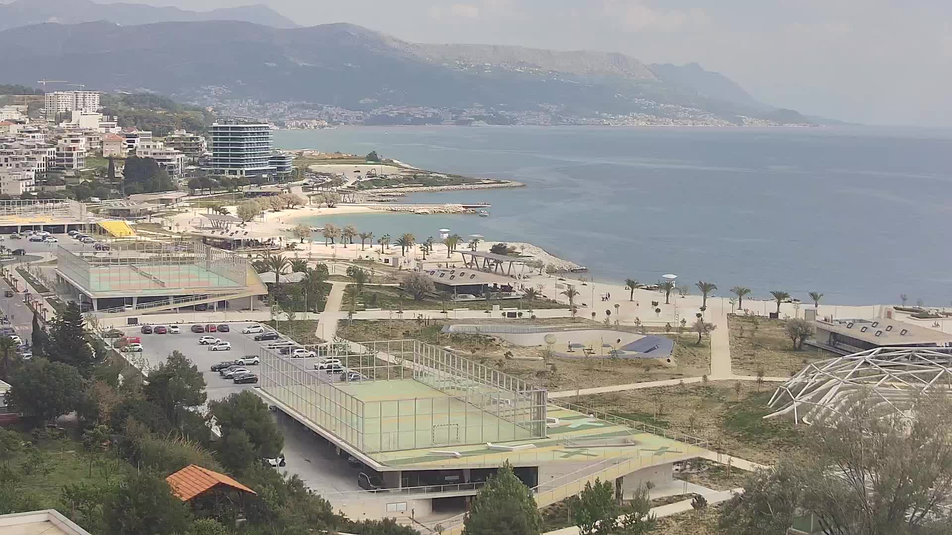 Spiaggia di Žnjan e impianti sportivi – Spalato