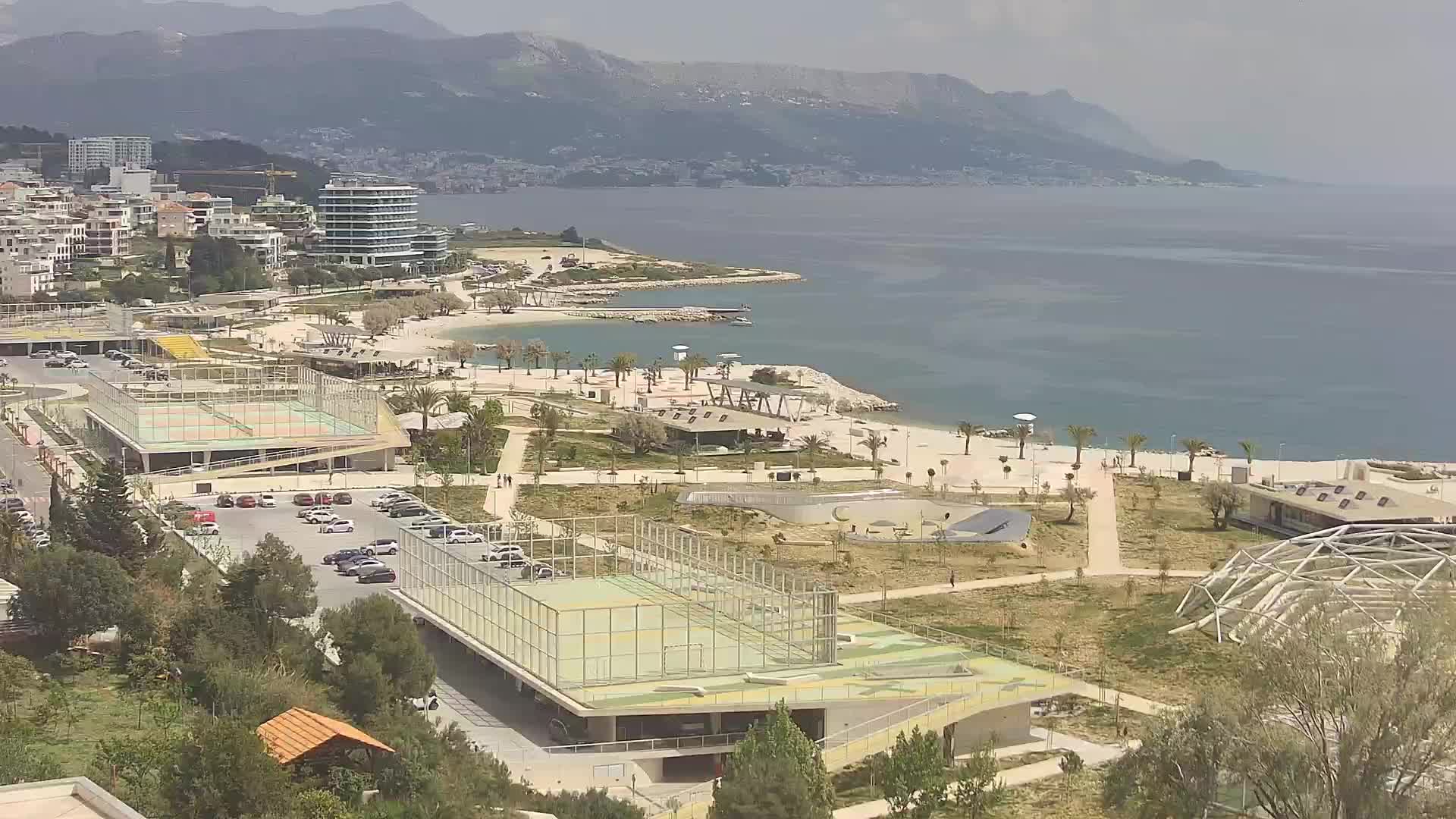 Plage Žnjan et installations sportives – Split