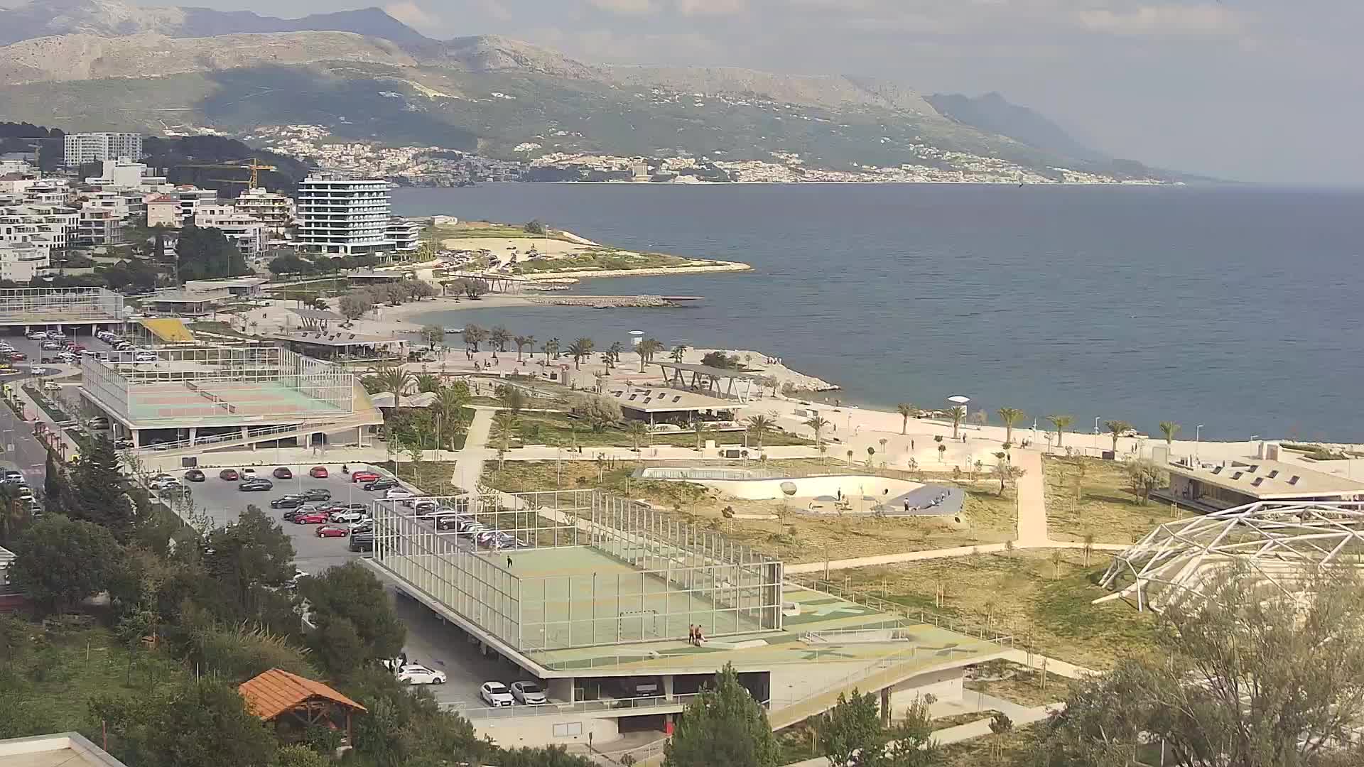 Playa Žnjan e instalaciones deportivas – Split