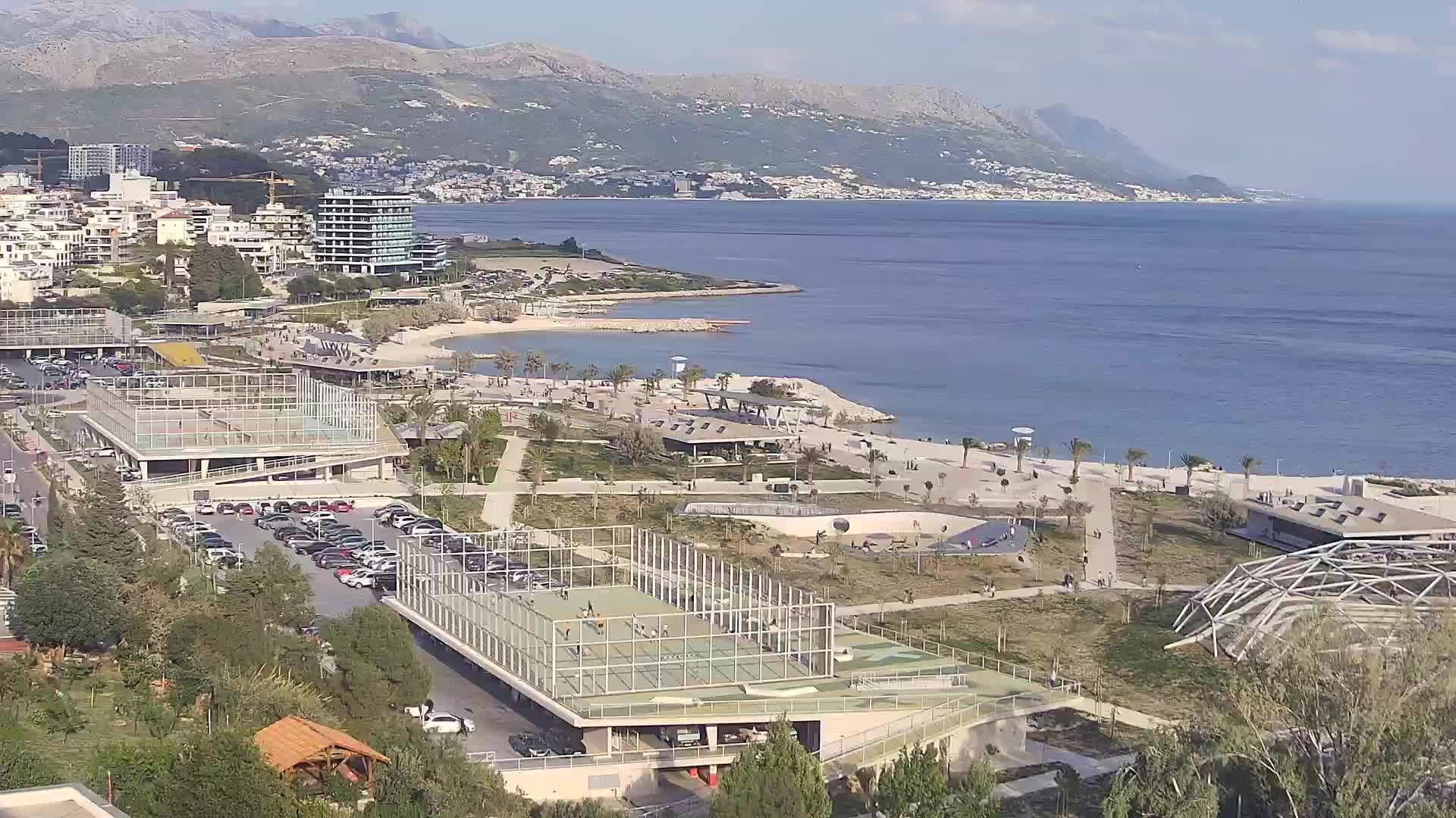 Plage Žnjan et installations sportives – Split