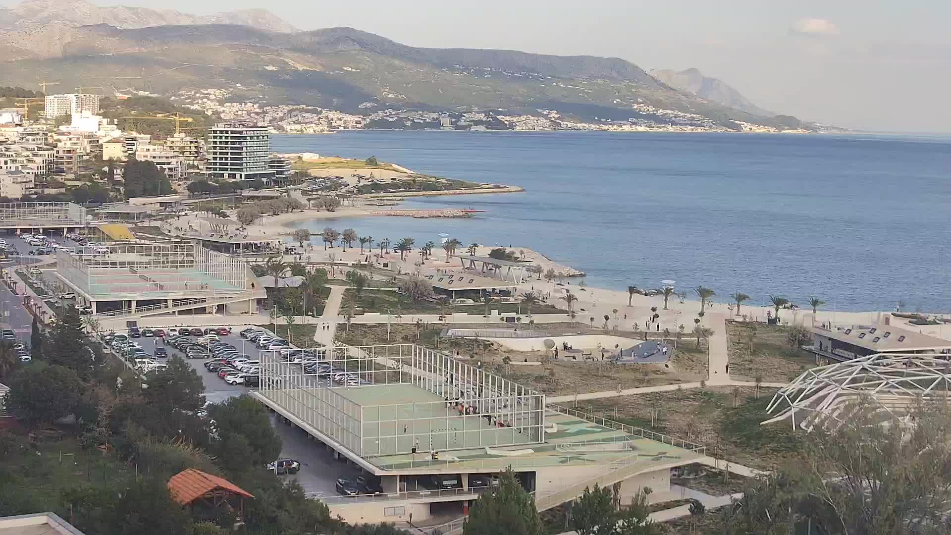 Spiaggia di Žnjan e impianti sportivi – Spalato