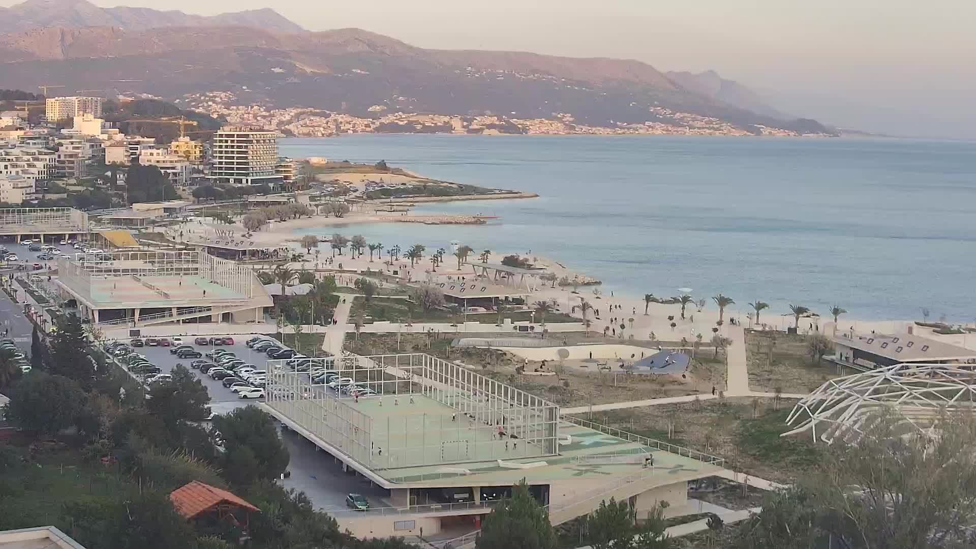 Spiaggia di Žnjan e impianti sportivi – Spalato