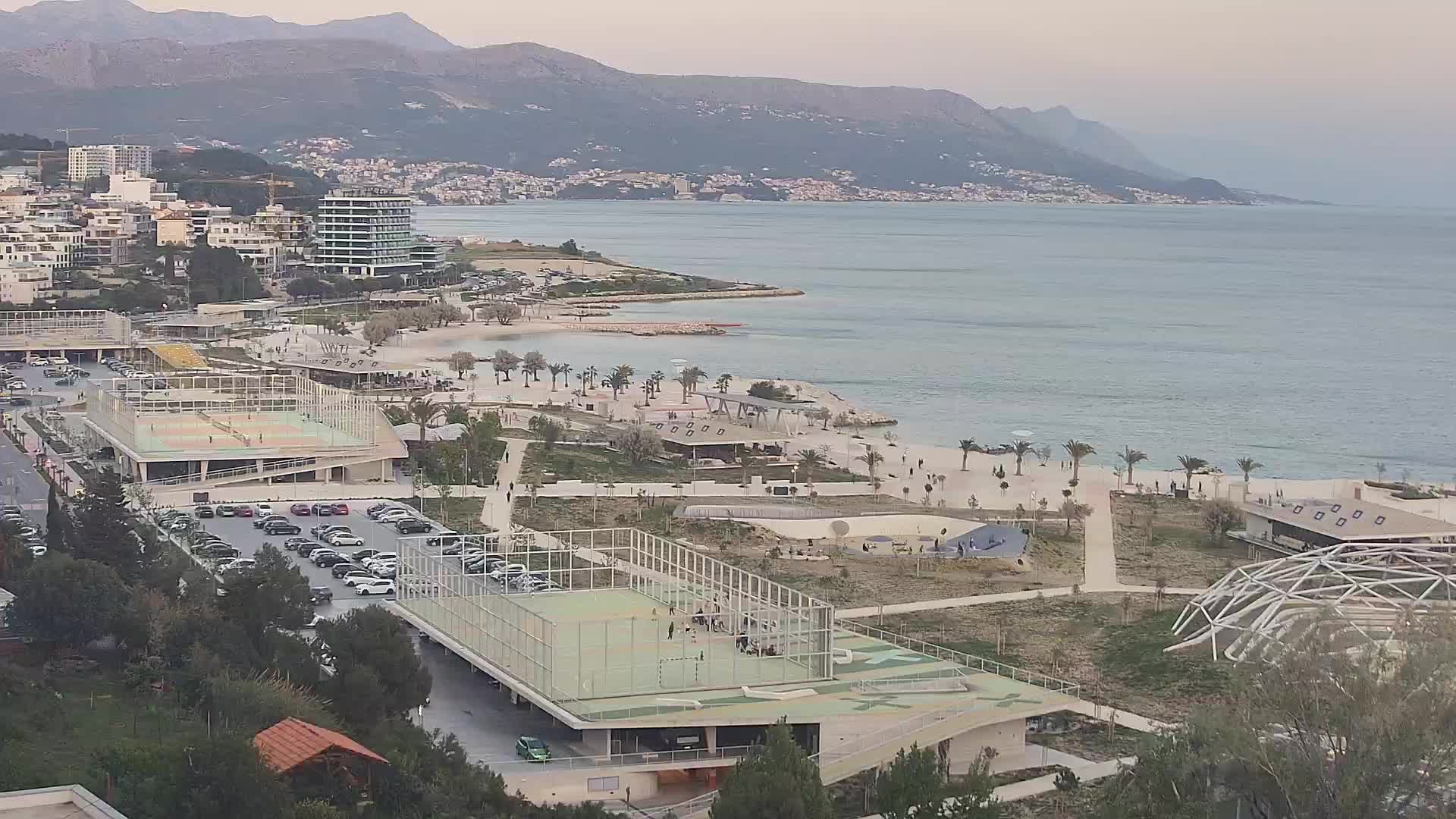 Spiaggia di Žnjan e impianti sportivi – Spalato