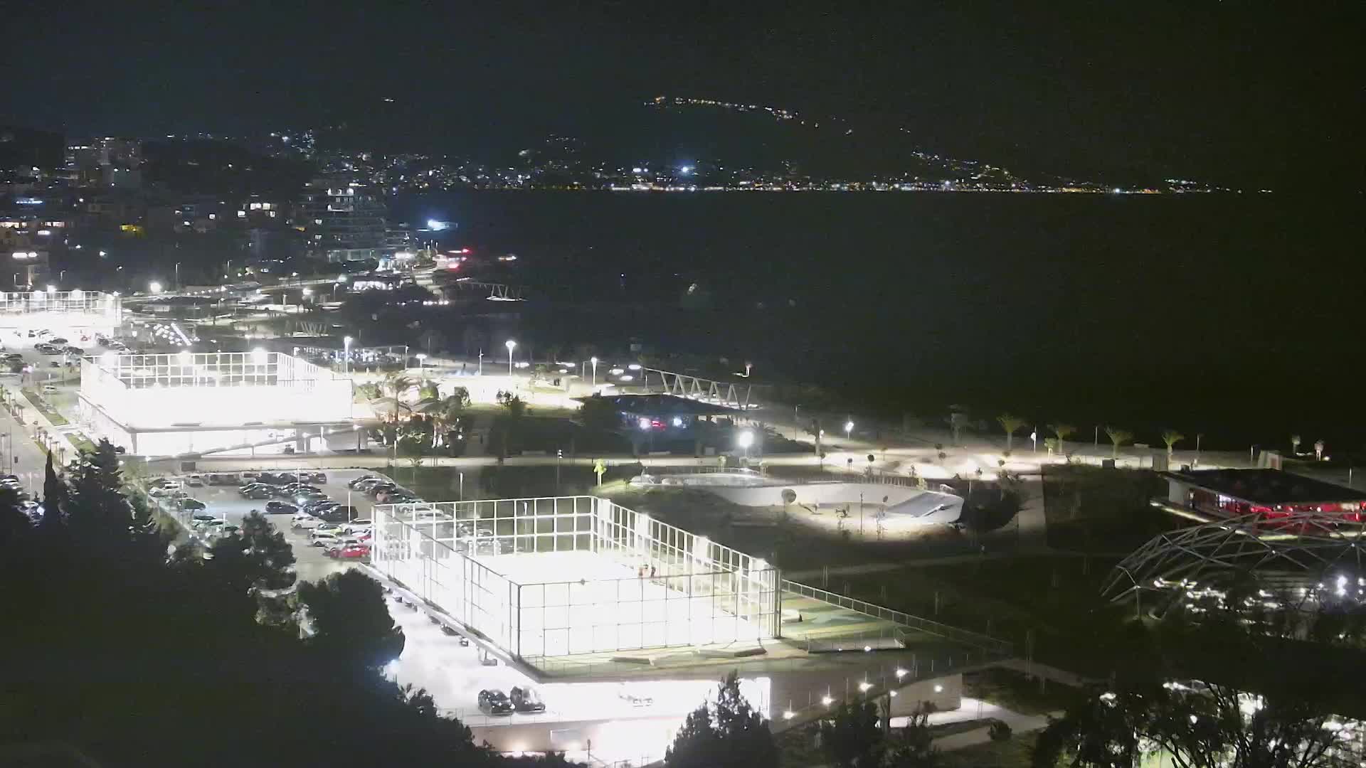 Plage Žnjan et installations sportives – Split