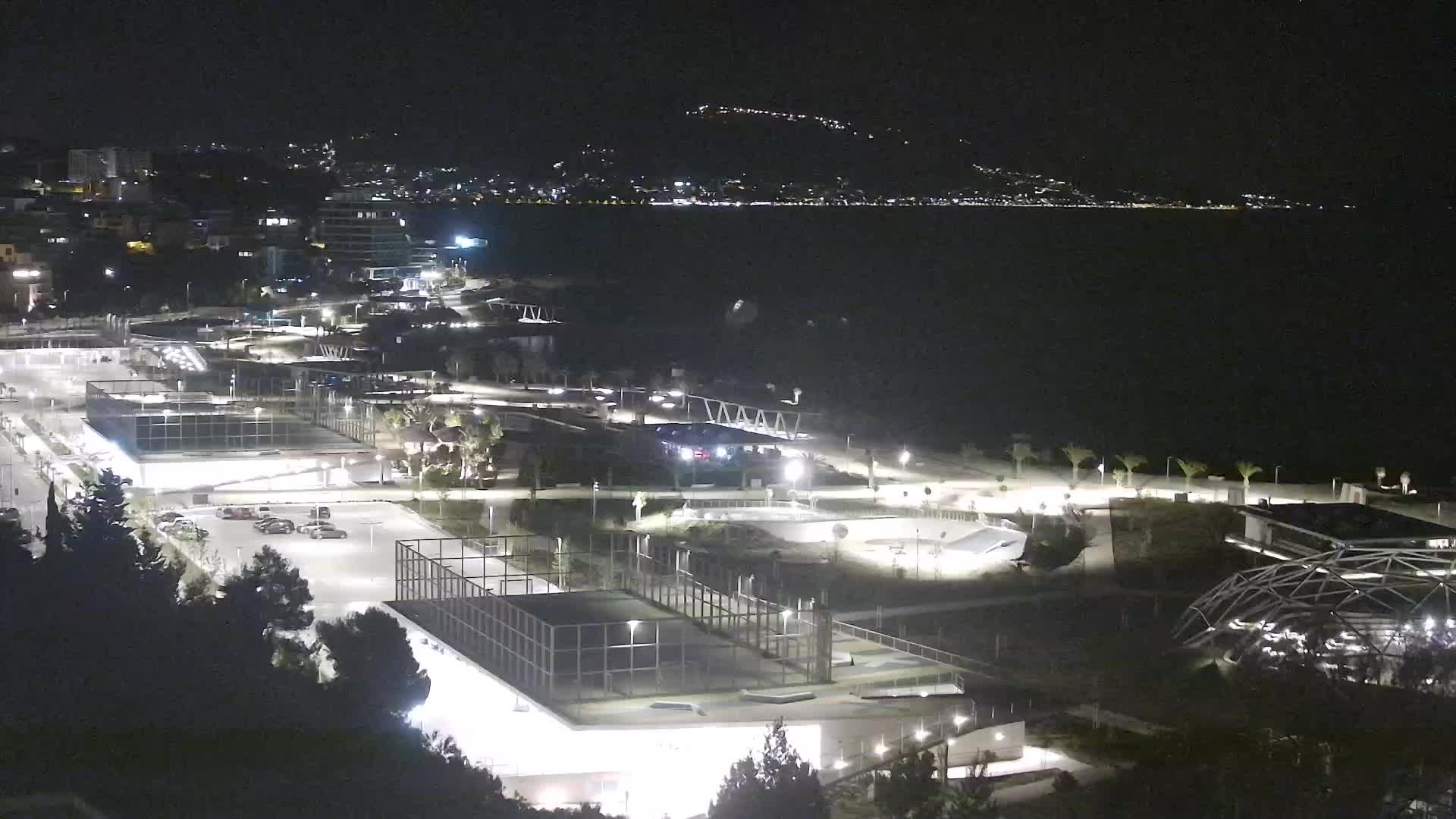 Plage Žnjan et installations sportives – Split