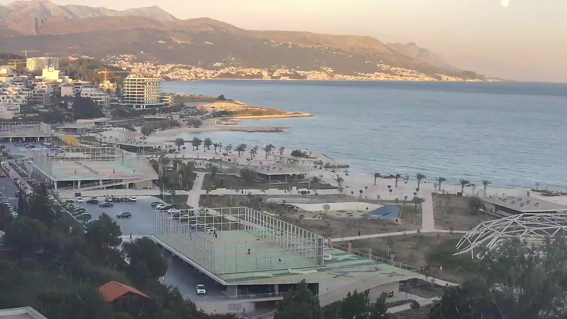 Spiaggia di Žnjan e impianti sportivi – Spalato