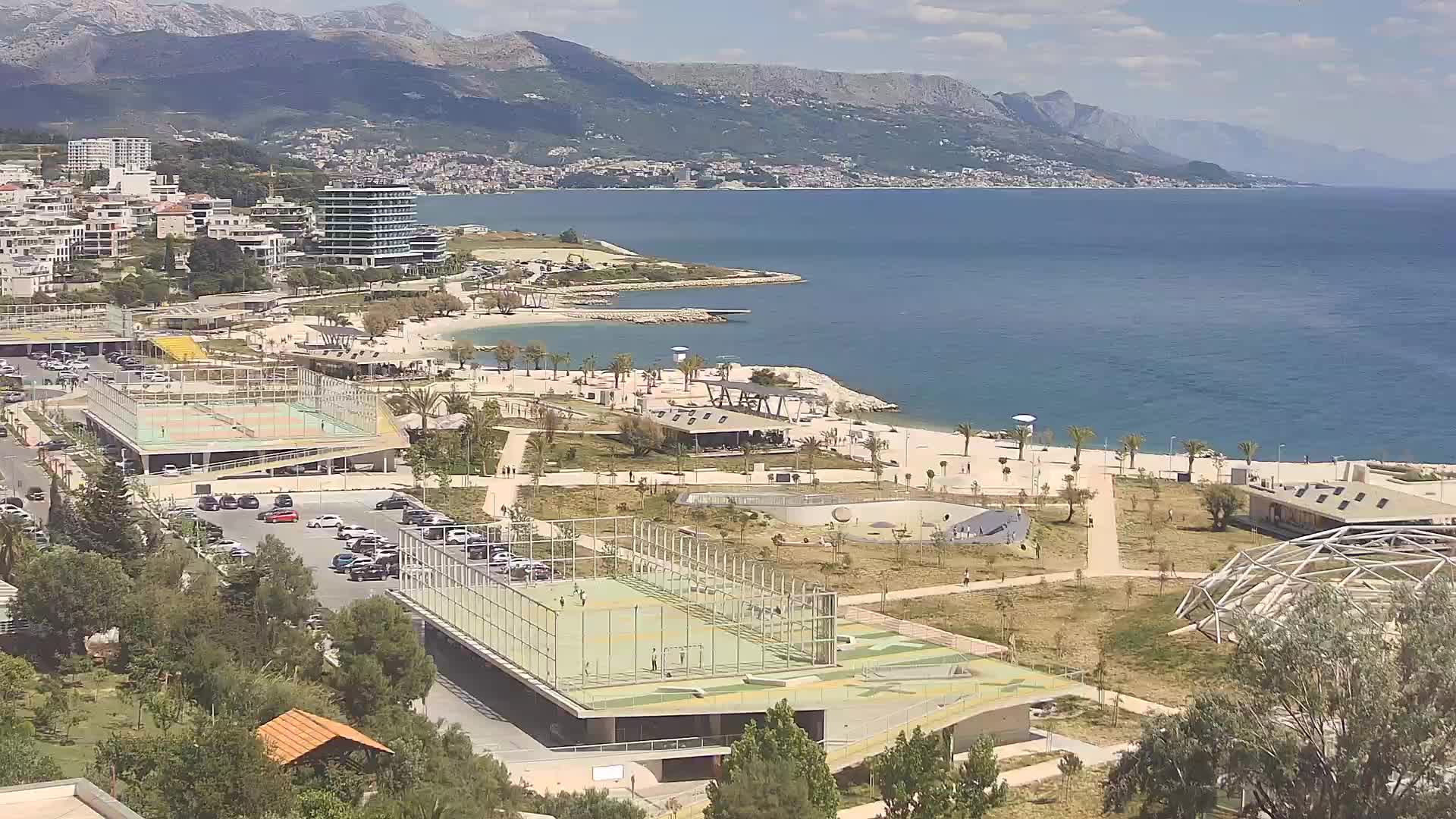 Plage Žnjan et installations sportives – Split