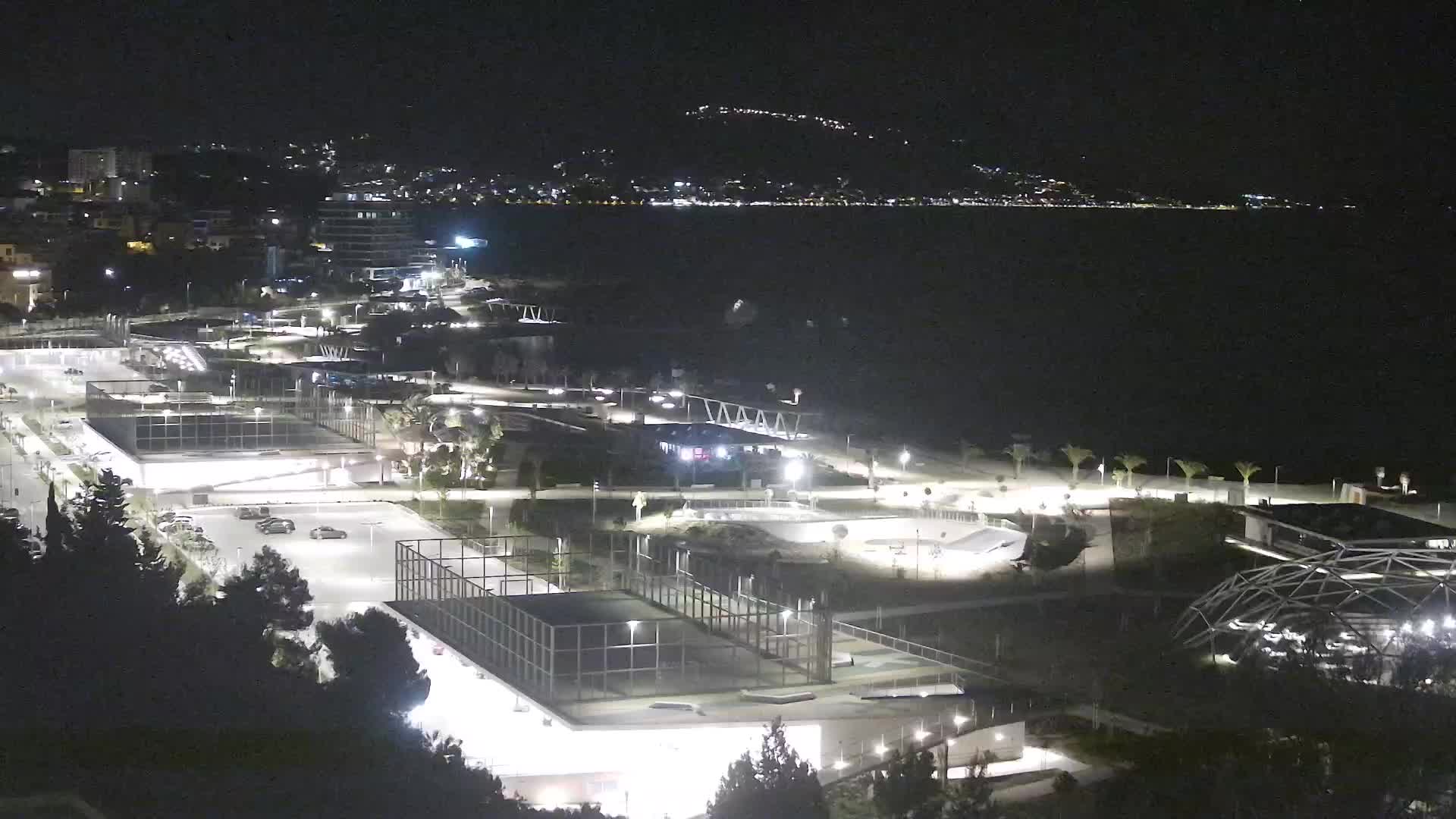 Plage Žnjan et installations sportives – Split