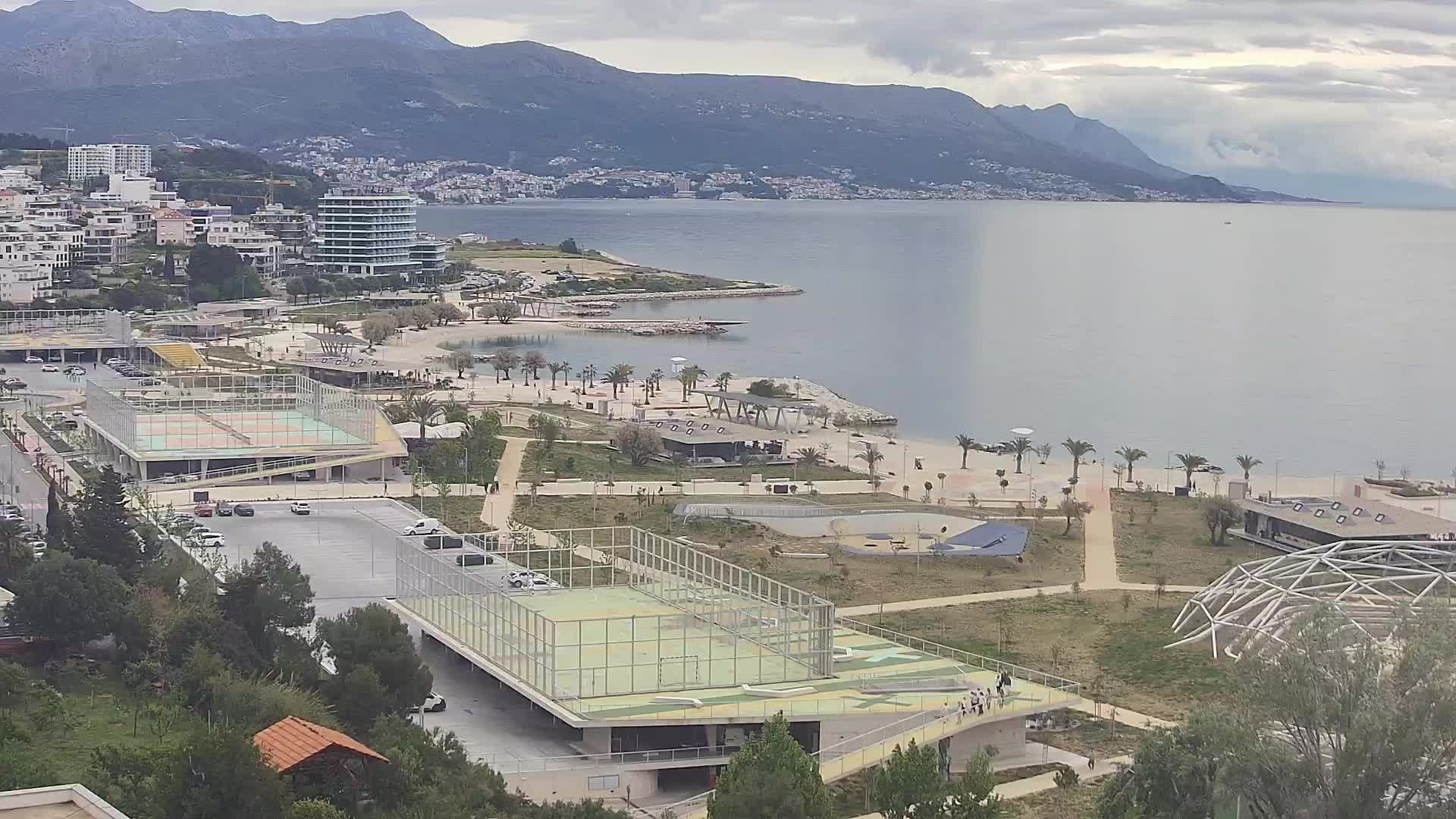 Spiaggia di Žnjan e impianti sportivi – Spalato