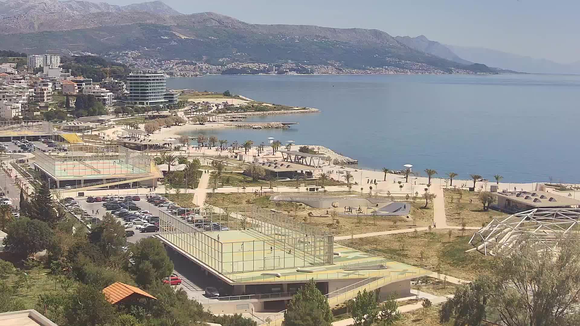 Spiaggia di Žnjan e impianti sportivi – Spalato