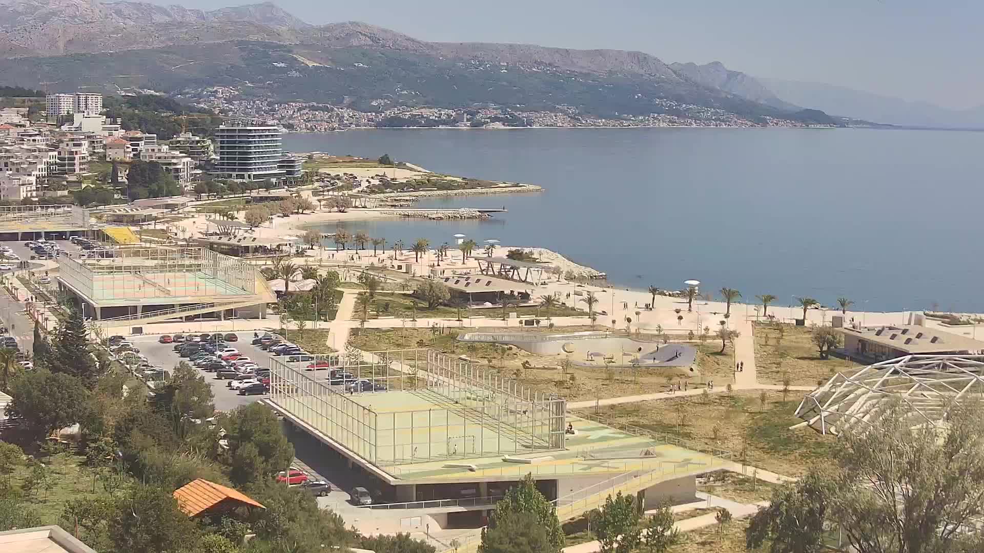 Plaža Žnjan in športni objekti – Split