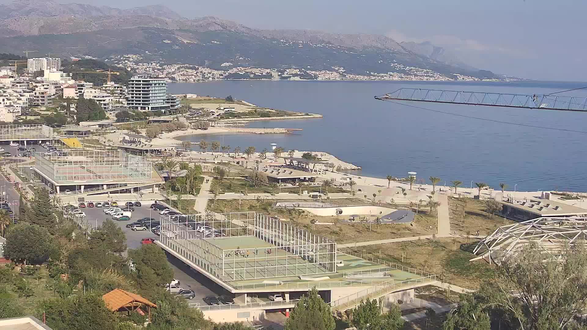 Plage Žnjan et installations sportives – Split