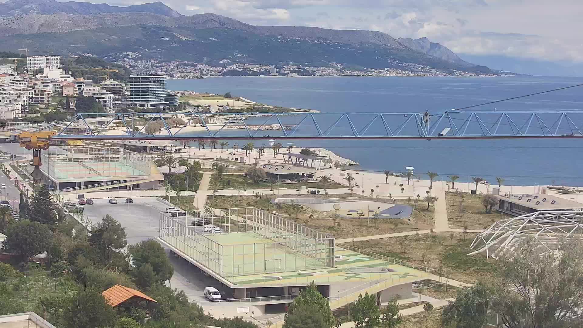Plaža Žnjan in športni objekti – Split