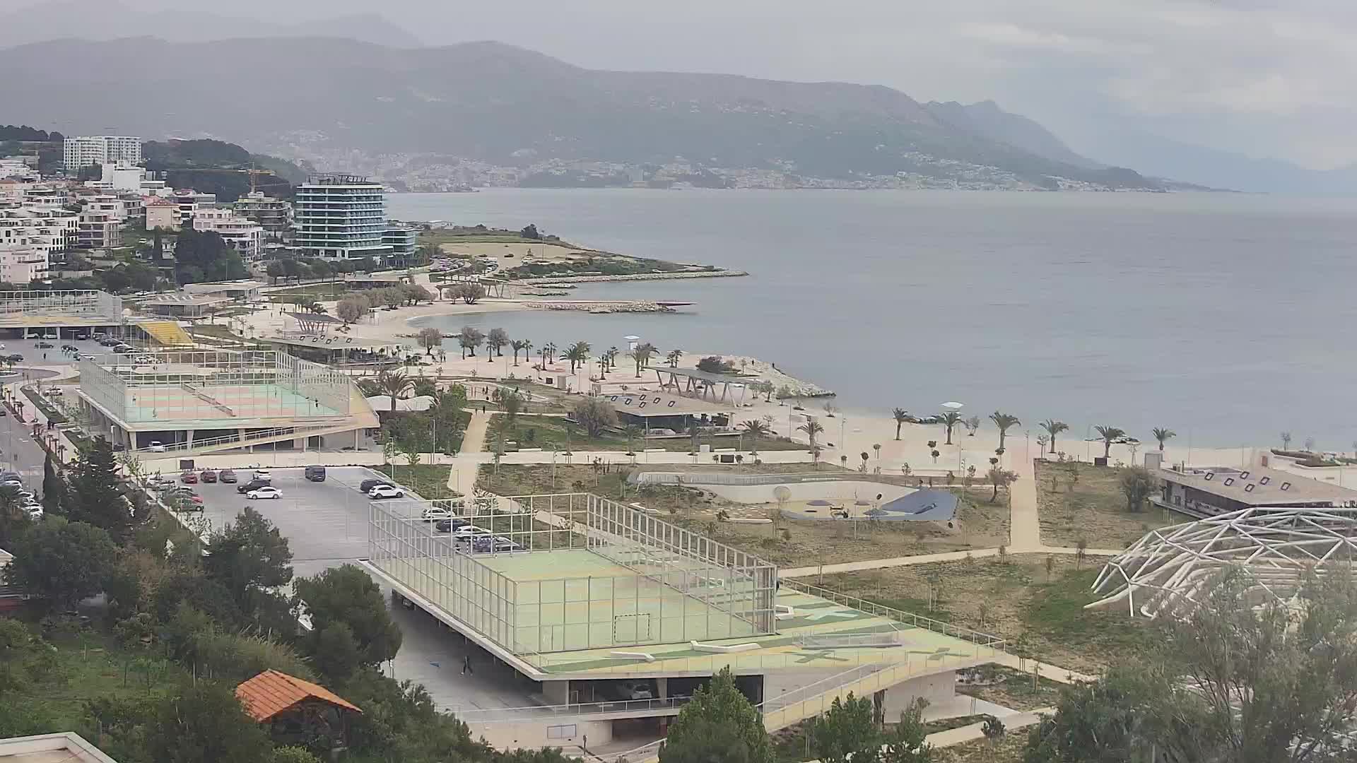 Playa Žnjan e instalaciones deportivas – Split
