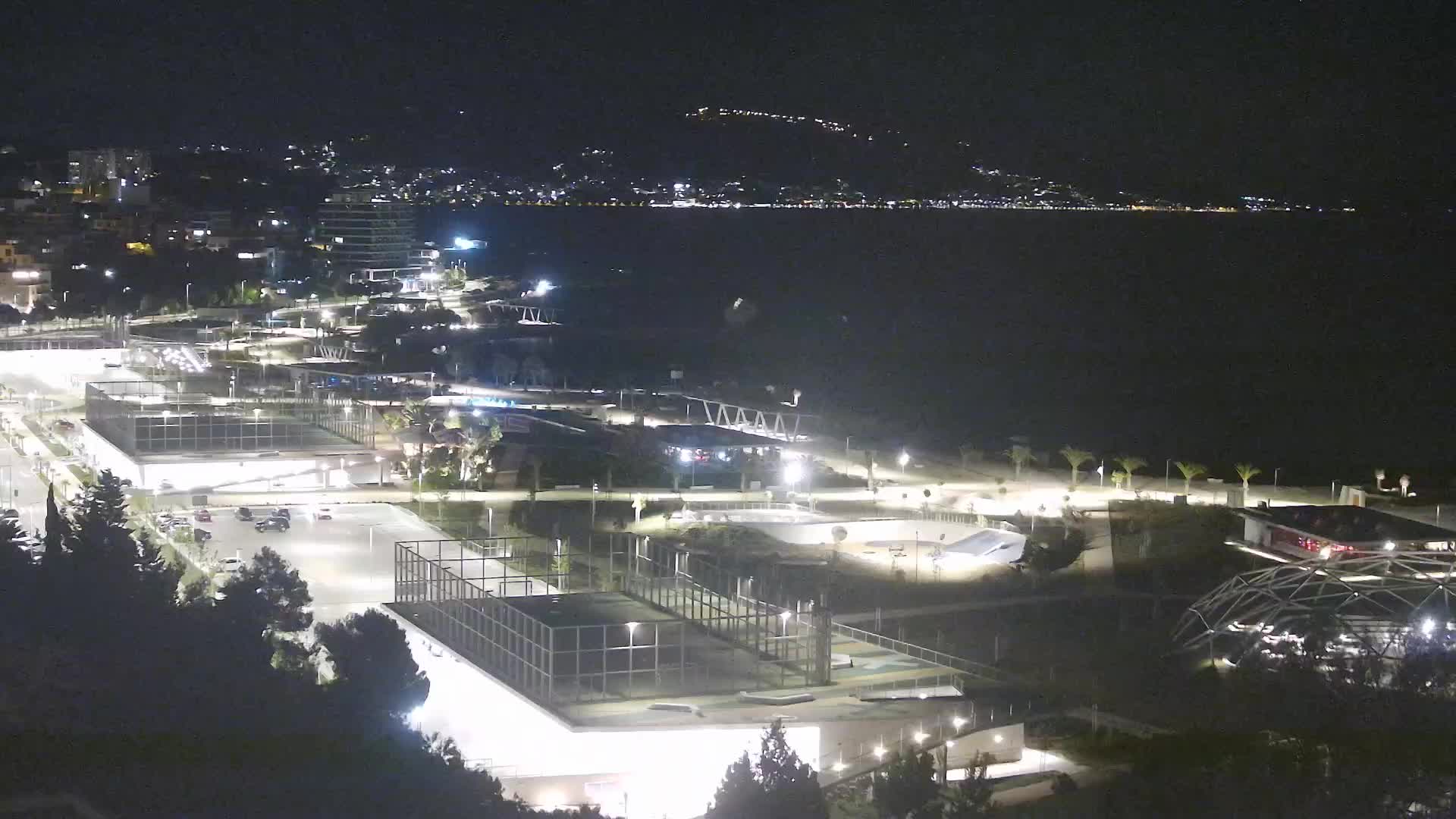 Plage Žnjan et installations sportives – Split